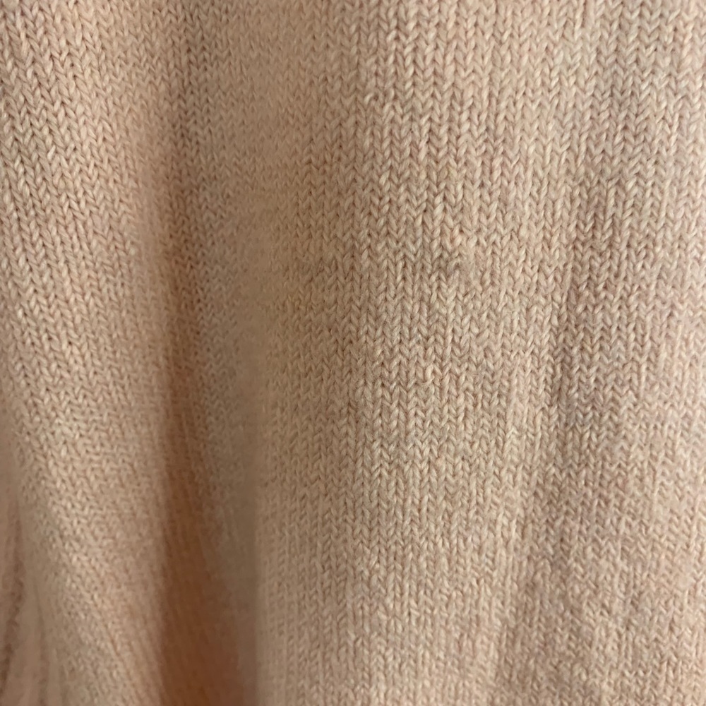Calvin Klein Cozy Baby Pink Ribbed Knit Turtleneck Sweater - Picture 11 of 11